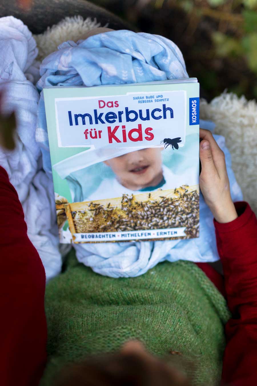 Rezension - Das Imkerbuch für Kids, Kosmos-Verlag, Sarah Bude, Rebecca Schmitz (Mellifera)